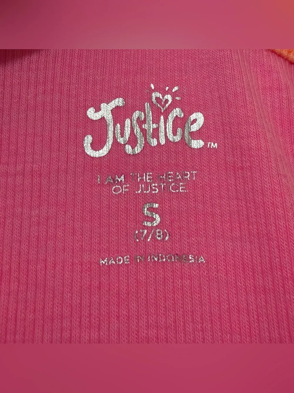 New Justice Tank Top Little Girl *S (7/8)
